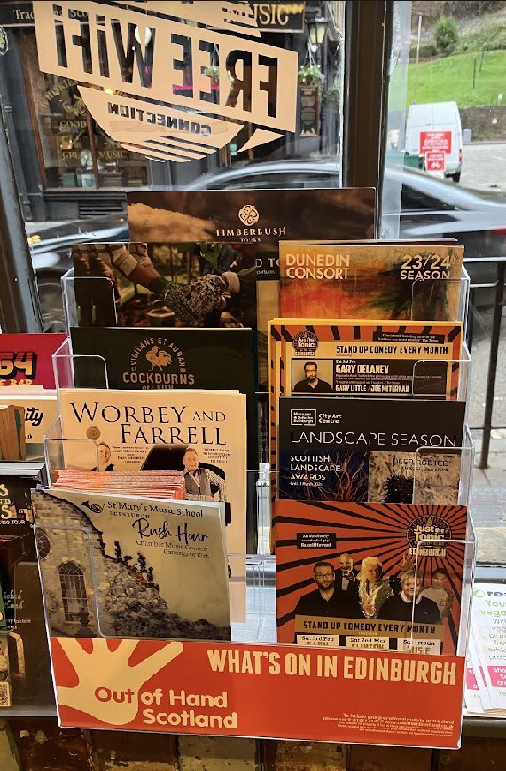 OutofHandScot's tweet photo. #print #posters #flyers #distribution #flyerdistribution #brandedracks @stmarys_music 𝐔𝐩𝐜𝐨𝐦𝐢𝐧𝐠 #𝐜𝐨𝐧𝐜𝐞𝐫𝐭 @CanongateKirk 𝐌𝐨𝐧 𝟐𝟐 𝐉𝐚𝐧! 𝐑𝐮𝐬𝐡 𝐇𝐨𝐮𝐫 𝐂𝐡𝐚𝐦𝐛𝐞𝐫 𝐌𝐮𝐬𝐢𝐜 𝐂𝐨𝐧𝐜𝐞𝐫𝐭 6pm. Admission free, but you need tickets! 
https://t.co/e51vBXvRGp https://t.co/5S8QymCwda