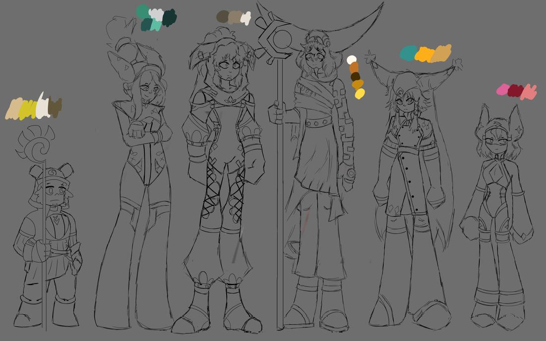 FuzeSeal's tweet photo. Secret of krosmoz AU 
I think I'll be done with Lore soon..
Redesign of the Council of Twelve
part 1
#wakfu #wakfuyugo #wakfuqilby #wakfunora #wakfugleep #wakfumine #wakfuchibi #yugo #qilby #nora #gleep #mine #chibi #wakfuau https://t.co/IKgnjUkAmP