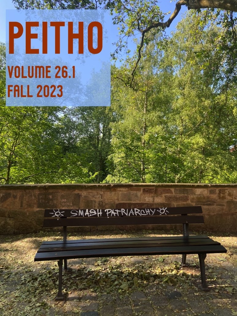 CFSHRC's tweet photo. Hot off the Press!

The newest issue of Peitho Journal, vol. 25, issue 1 is out!

Access link to the journal here: https://t.co/MThk5Z6Xa2 

We have articles and two different cluster conversations! https://t.co/hP206RAeiL