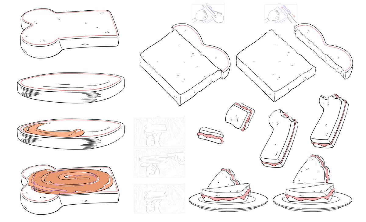 pocket_spell's tweet photo. Finally getting around to going through the rest of my season 4 prop designs from CotC! Some of my faves from The Chef's Challenge. 🍞✨ https://t.co/hyzjS2Z2A3