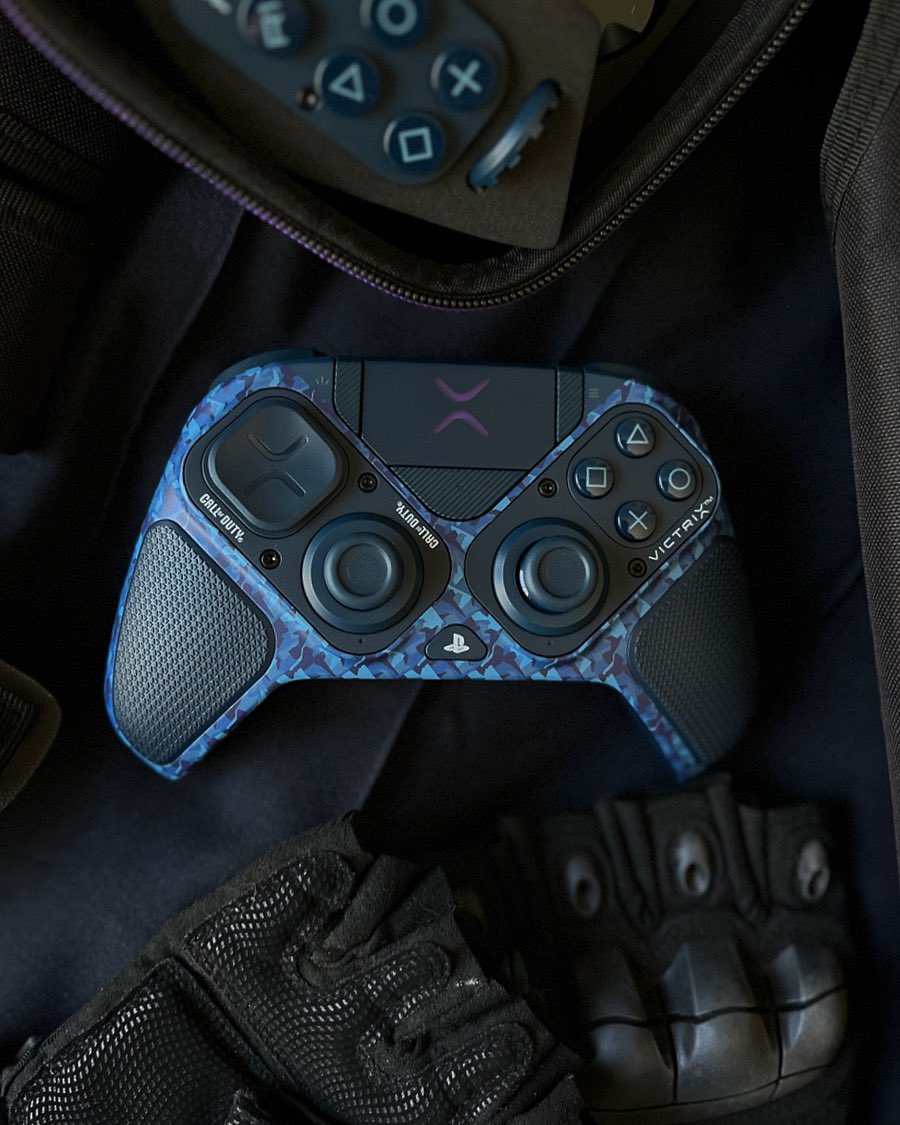 Enlist the Midnight Mask Victrix Pro BFG Wireless Controller for PS5, PS4, and PC into your ranks today. Available now at victrixpro.com #victrixprobfg #callofduty #PlayStation