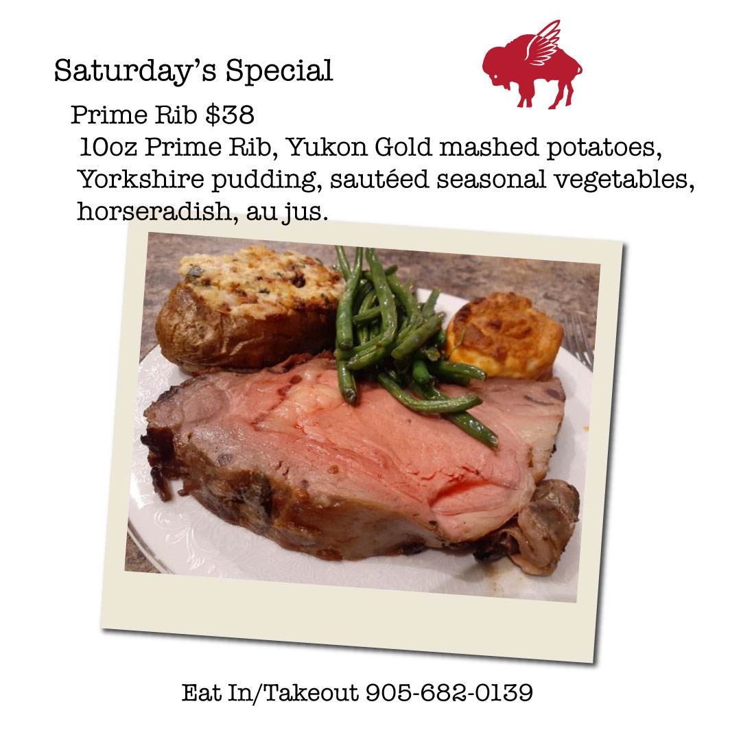 We're doing the seafood and Prime Rib this weekend... all aboard!