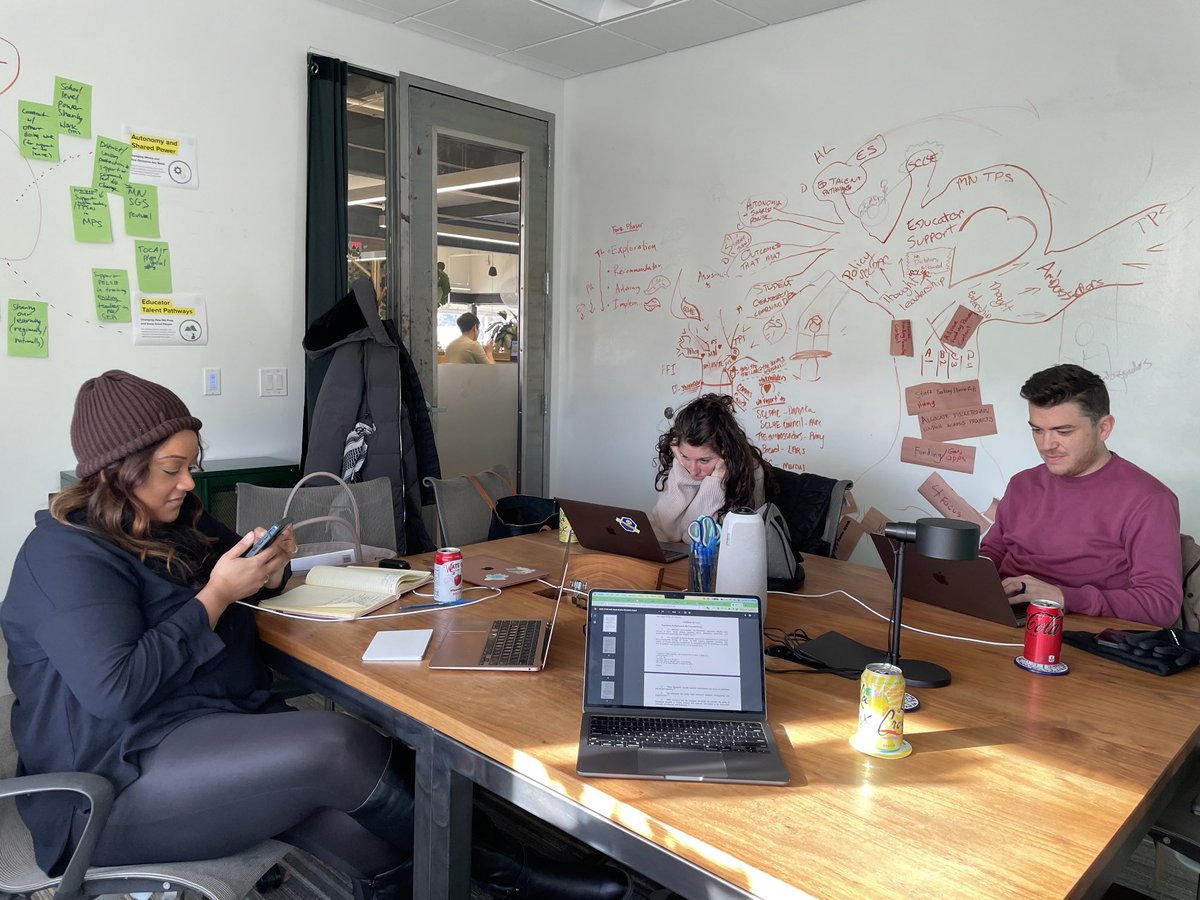 When you’re in the middle of a policy team meeting and the Admin Law Judge report on social studies standards comes out… and you all drop everything to pour over it!