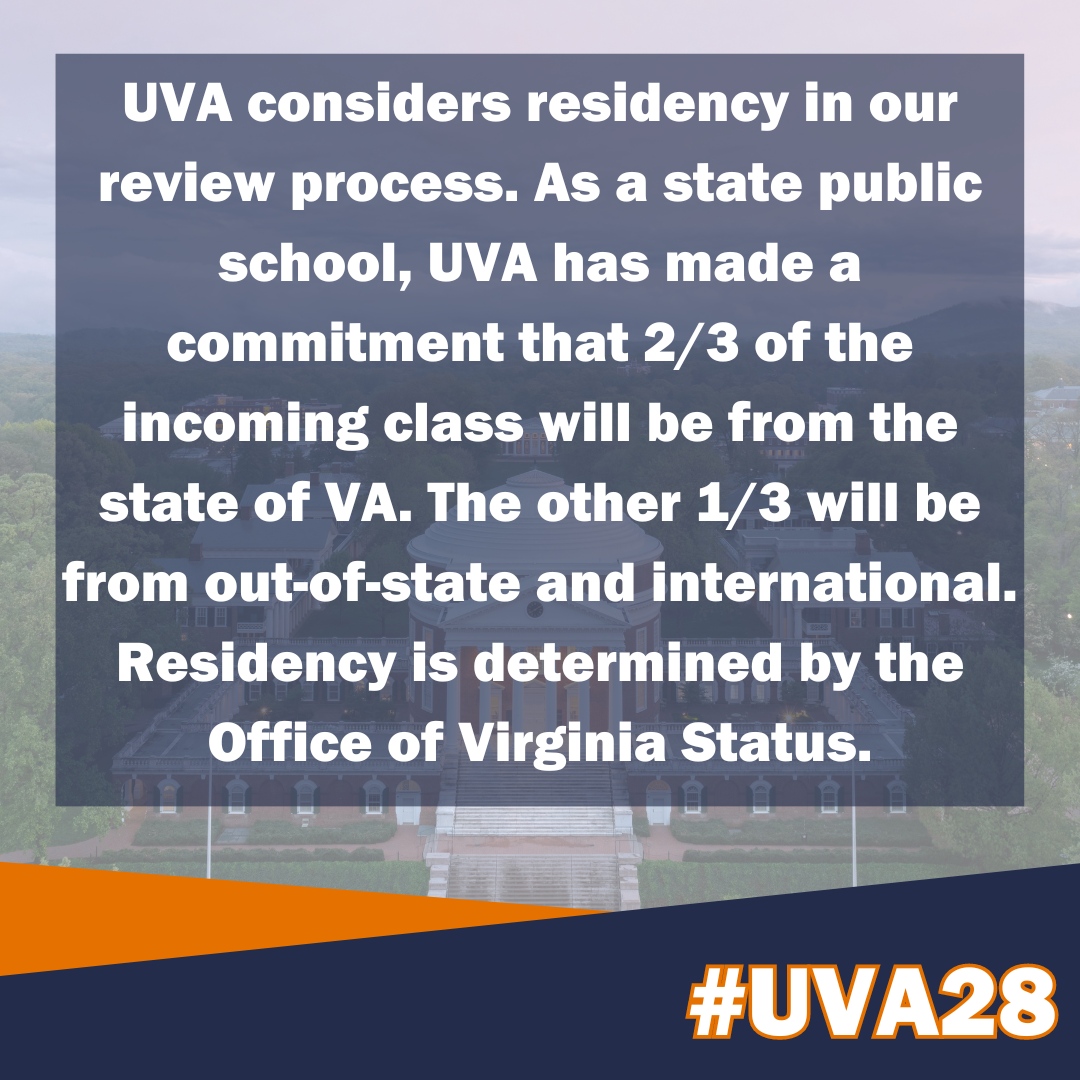 This #TipTuesday, we're discussing residency! #UVA #UVA28