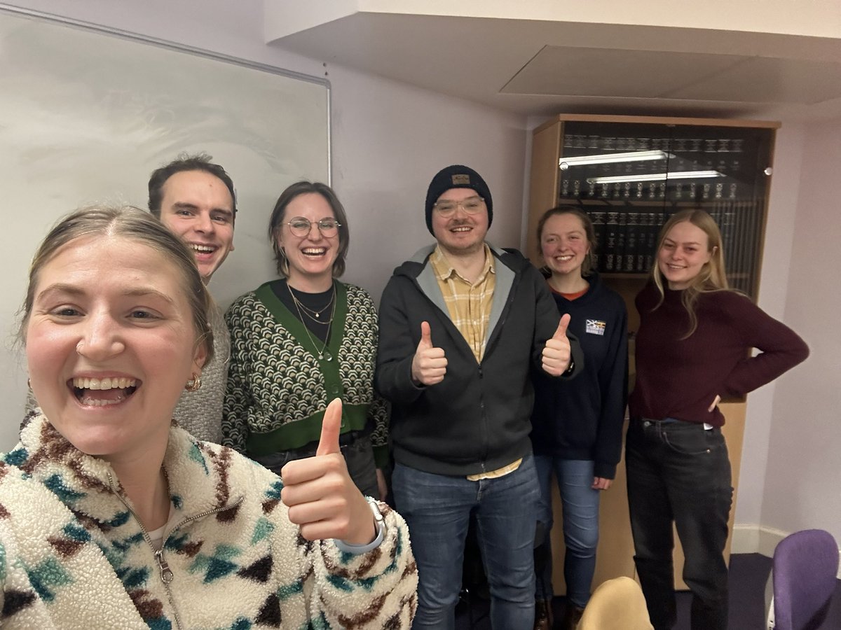 A fantastic start to our PG Archaeology In Theory reading group! Some great discussions around archaeology and postmodernism - well done to Lusia and Sam for facilitating a great session 👋