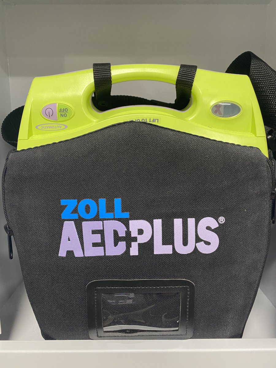 Thanks to Central City Runza (Noah Luebbe &amp; Family) for purchasing an AED (Automated External Defibrillator) Plus for the Bison Activities Dome.  The AED guides rescuers in performing high-quality CPR and provides audio and visual feedback to support the rescue.  Thank you!