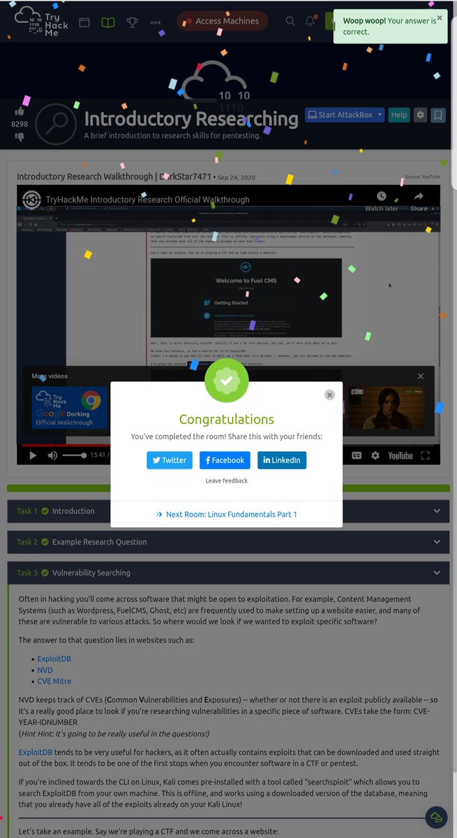 Z1D_exe's tweet photo. DAY 001 OF MY 100 DAYS OF CYBERSECURITY
brain on fire after devouring Cisco's cybersecurity intro and TryHackMe's starter room. Day 1 of #100DaysOfCybersecurity was intense, but I'm hooked! Watch out, hacker world, here I come! #CybersecurityChallenge #CybersecurityStudent https://t.co/POtI5Z3xSK