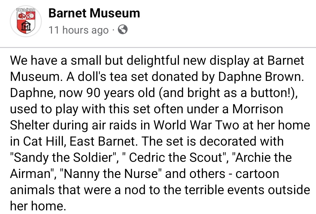 Barnet Museum tweet media
