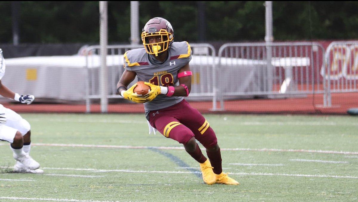 shawn6k's tweet photo. After a great visit and talk with
@CoachAGuerrero and @AlverniaFB, I am blessed and glad to announce I have received and offer from Alvernia University!
@STATrojansFB https://t.co/G7H2hrvF4a