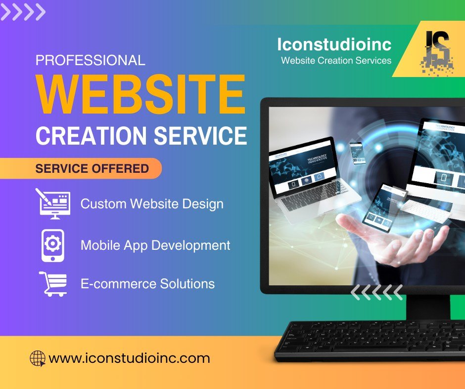 IconStudioInc's tweet image. "Revolutionize your online presence with our expert web design services! 📷📷 Let Icon Studio Inc. transform your website into a digital masterpiece.
#WebDesignExcellence #IconStudioInc #DigitalTransformation"