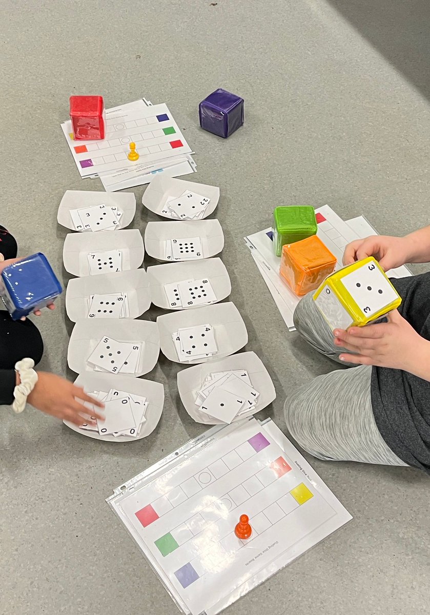 Dice games! Always popular at a #mathfestival, our latest version involves children creating their own dice to see who can make a winning die... and perhaps explore the property of intransitivity in the meantime! Check out our Dueling Dice here: buff.ly/3S2Du9D #math