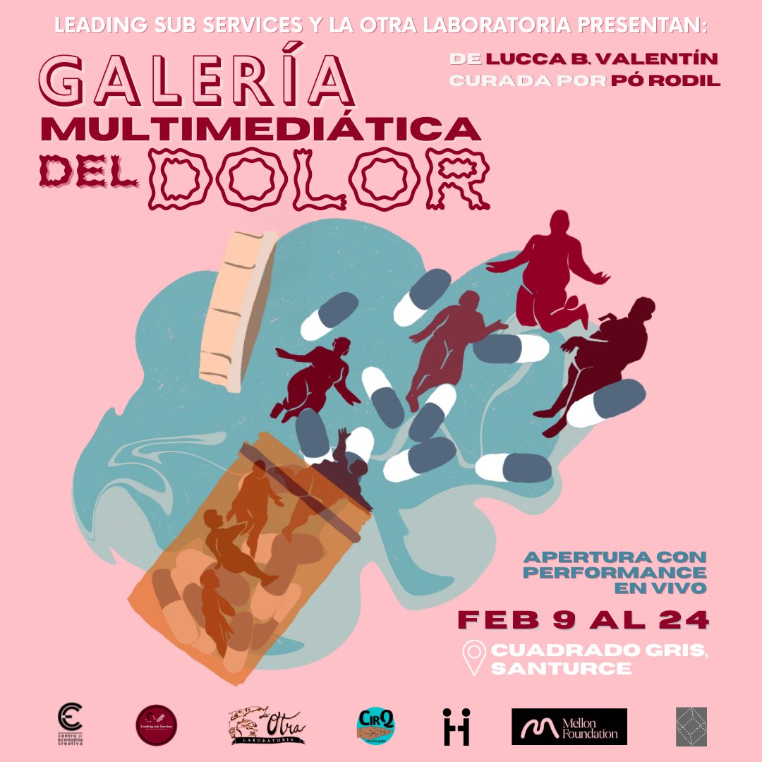 ✨¡Hola a todes! ✨ 
Les presentamos con mucho entusiasmo nuestro próximo proyecto: “Galería Multimediática del Dolor”, una exposición de <a href="/borihushpuppy/">Trans 🏳️‍⚧️ fat POC oppose invasions</a>, curada por nuestro director creativo, <a href="/Porodil/">Muchachocho</a> .