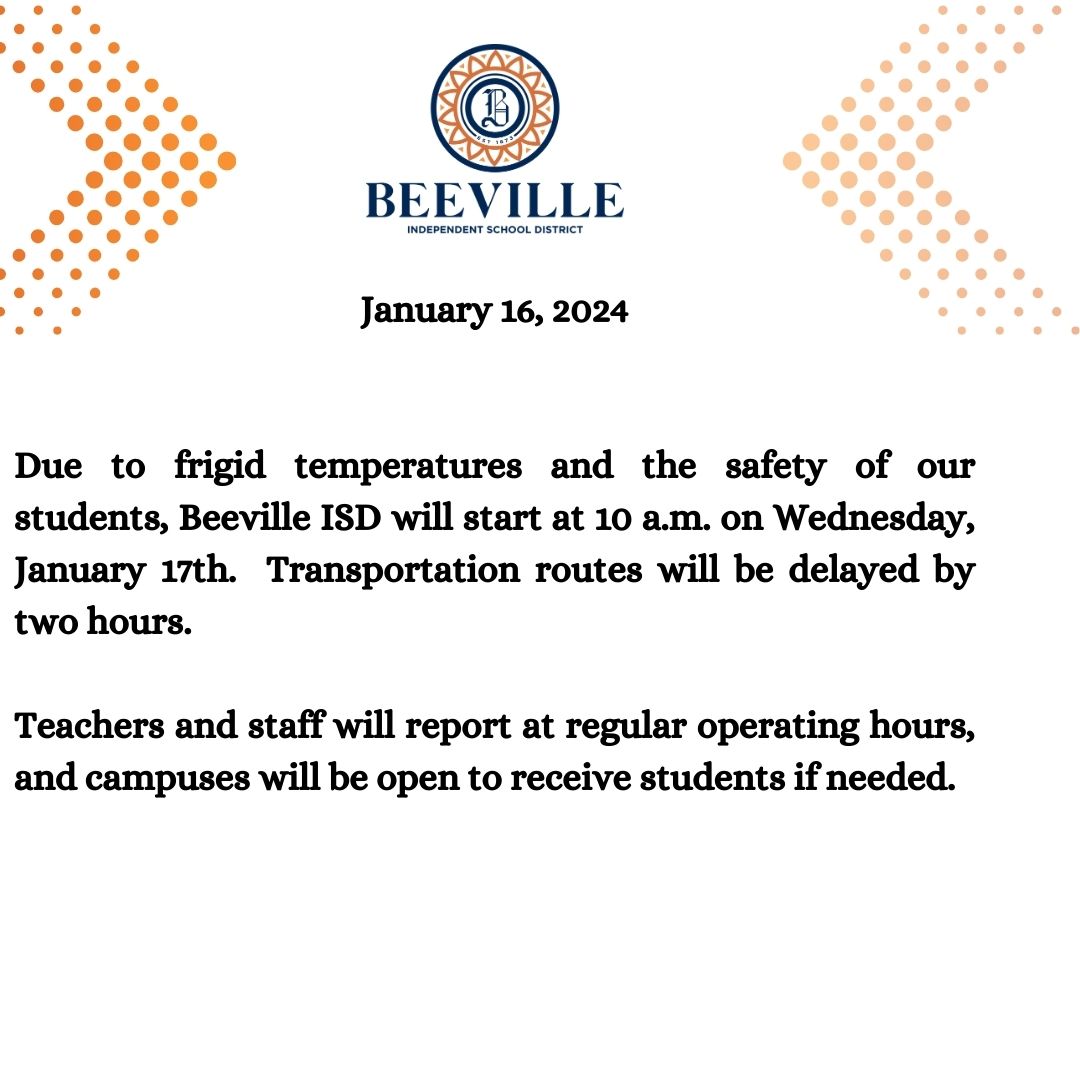 Beeville ISD tweet media