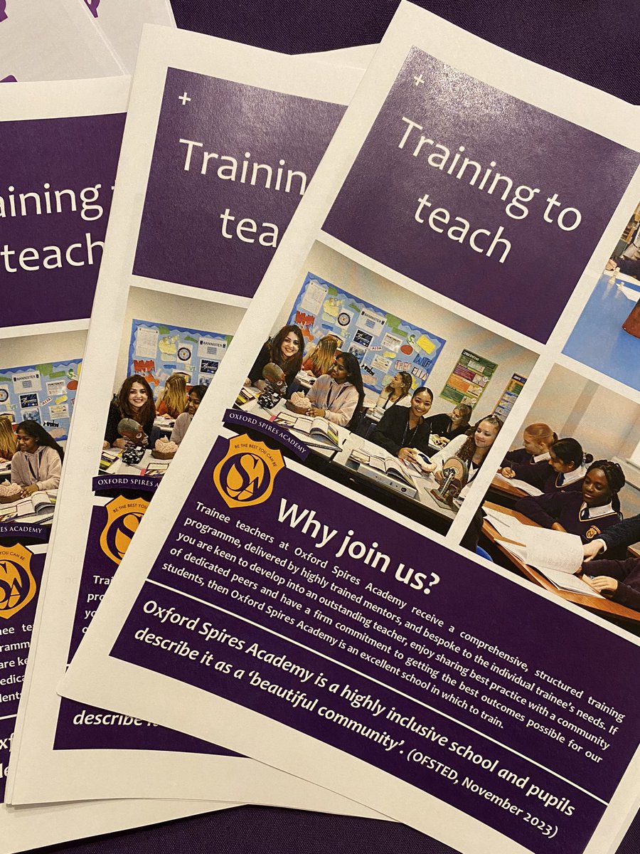 Fantastic evening meeting trainee teachers across Oxfordshire! Thank you <a href="/otsacpd/">OTSA Professional Development</a> | @oxontsh | <a href="/otsajobs/">OTSA Jobs in Schools</a> for organising. Inspiring to meet so many passionate teachers joining the profession!