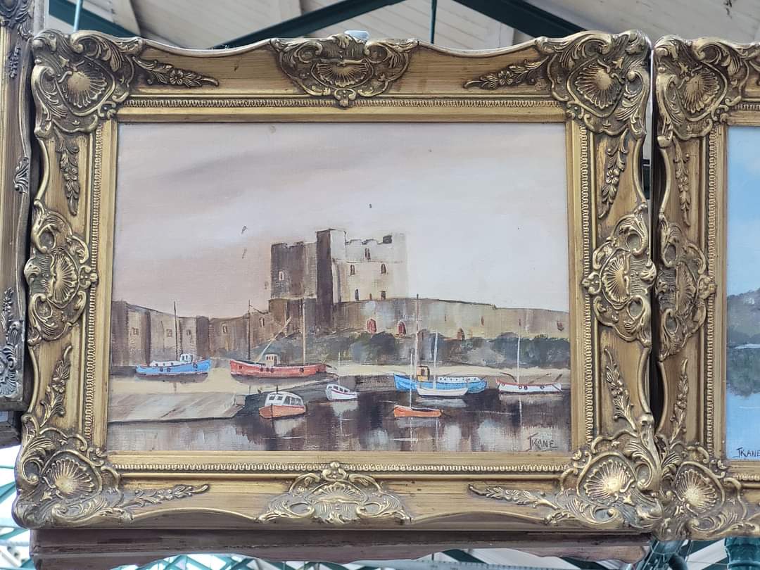 CollectCurios's tweet photo. A beautiful Collectable Curios original painting by local artist J Kane. Looks like Carrickfergus Castle possibly...
info@collectablecurios.co.uk
#IrishArt #IrishArtist #JKane #Painting #Collector #Antiquing #ShopVintage #Home #ShopLocal #SupportLocal #StGeorgesMarketBelfast https://t.co/Vj5AZOIfMq