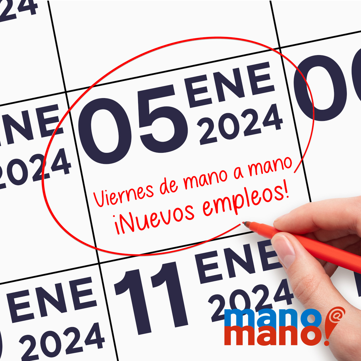 ManoAManoPV's tweet photo. Nuevo Año, Nueva Carrera: Encuentra tu empleo ideal en 2024 con Mano a Mano 🚀✨

¡Explora más en https://t.co/lqX6qnbOBq!

#nuevacarrera2024 #manoamanoempleo https://t.co/MKEbnVljYO