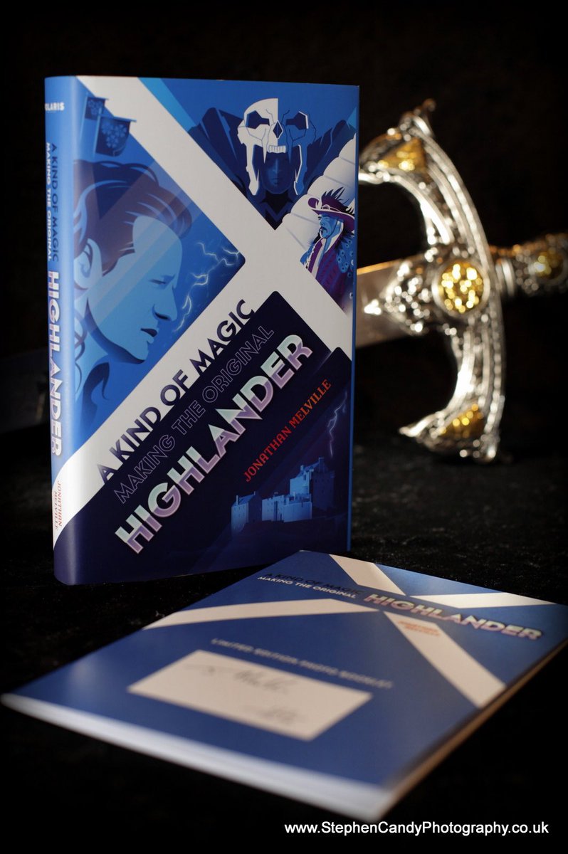 If you’re interested in the story behind 1986’s original #Highlander then my book on the film is available in hardback and paperback from @Polaris_Books and all good bookstores! New interviews with Christopher Lambert, Clancy Brown, Queen and many more cast and crew. ⚔️🏴󠁧󠁢󠁳󠁣󠁴󠁿