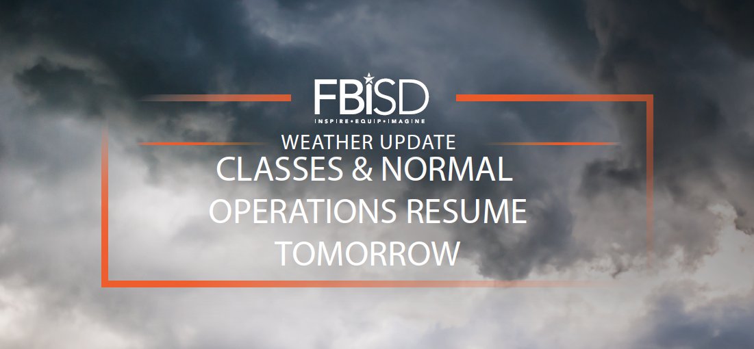 Fort Bend ISD tweet media