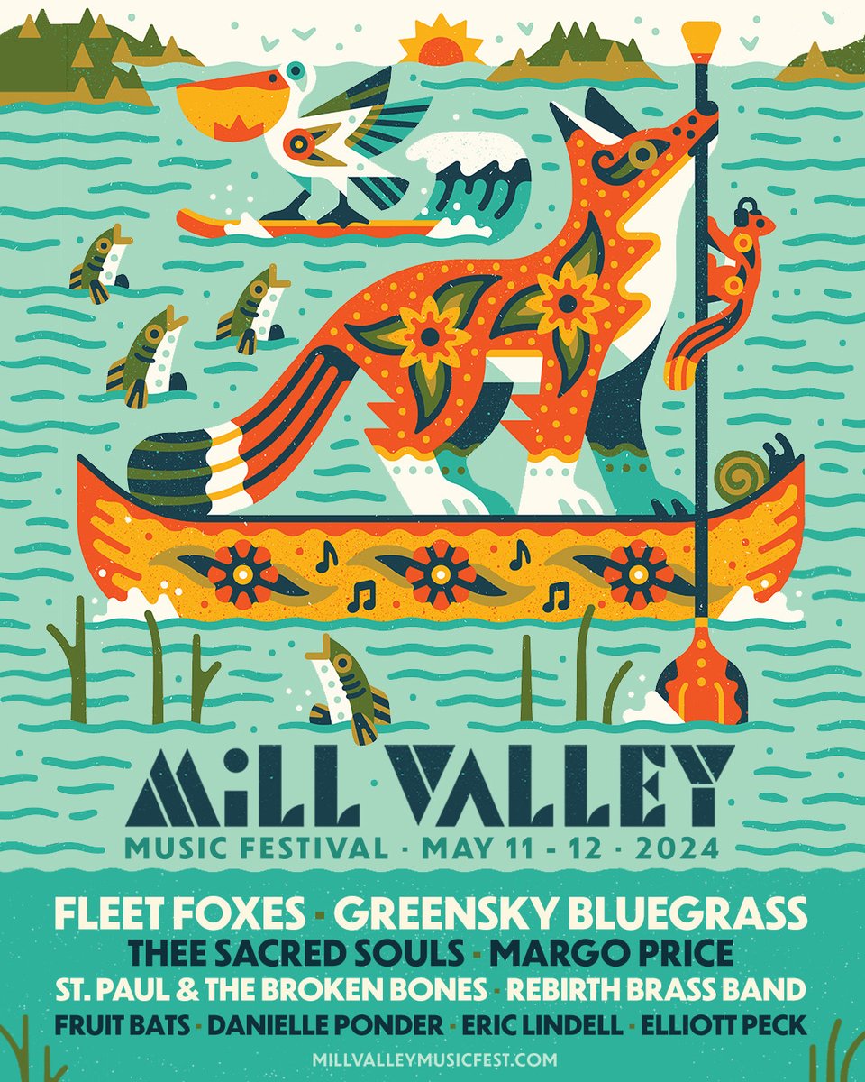 See you again soon, California! Mill Valley Music Festival 2024 on sale now! 🤘 margoprice.net/tour