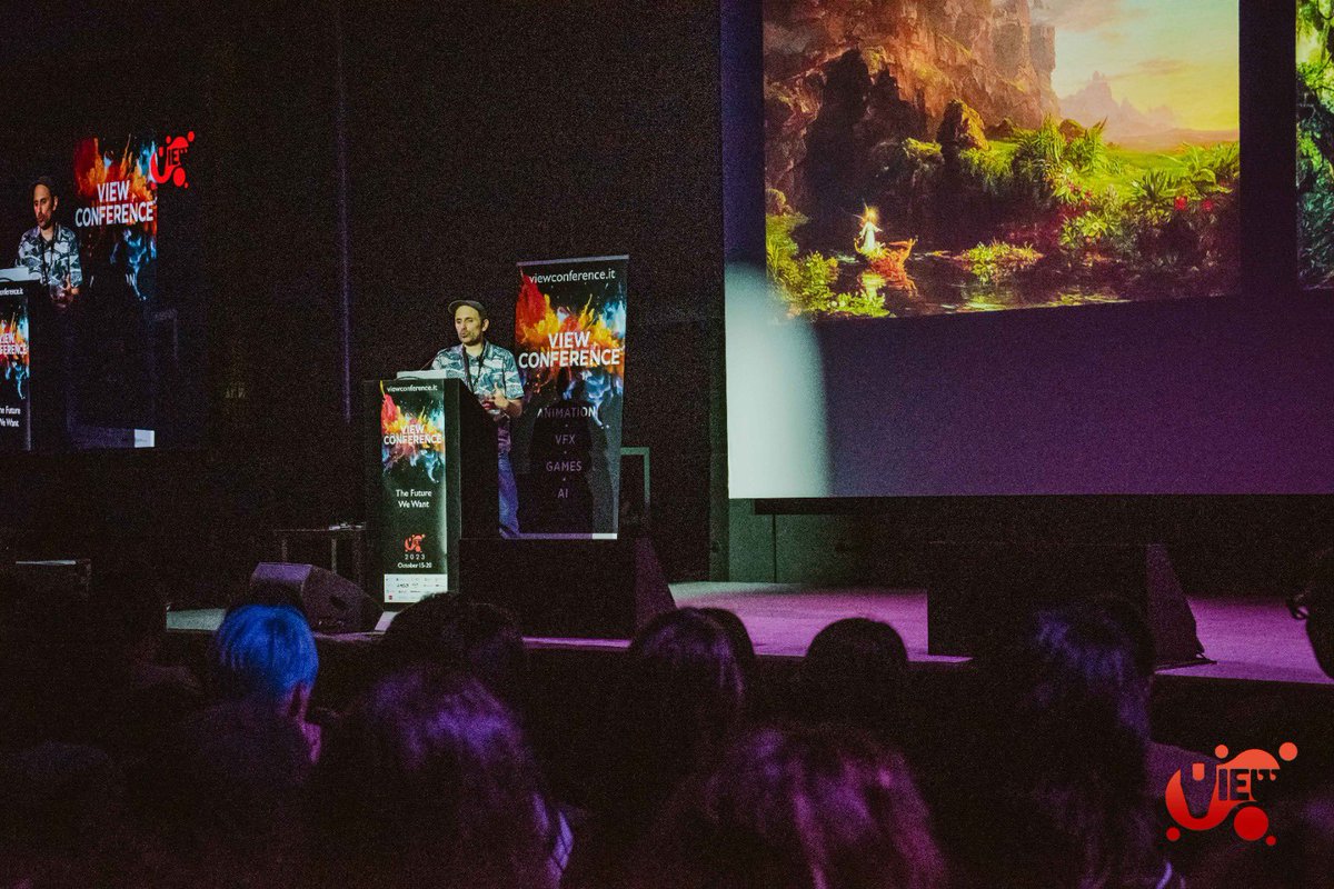 ViewConference's tweet photo. #Migration Director #BenjaminRenner presenting his film during @ViewConference 2023
#viewconference #animation #film #art #illumination #universal #vfx #storytelling #elizabethbanks #keeganmichaelkey #filmindustry @Migrationmovie @BenjaminRenner @illumination @UniversalPics https://t.co/wksY7ZGYXL