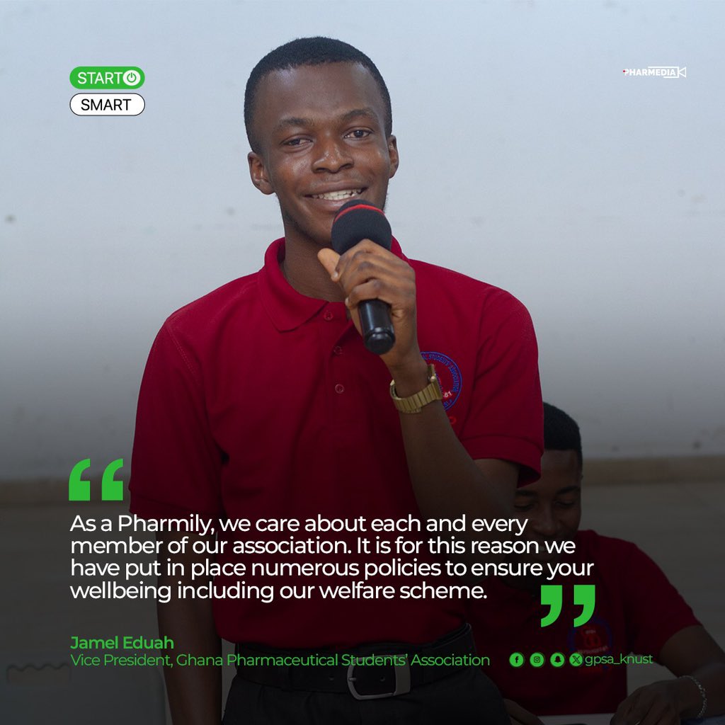 gpsa_knust's tweet photo. @kofiantwiii #Rx29
#StartSmart24 https://t.co/6ZVOF4VooQ