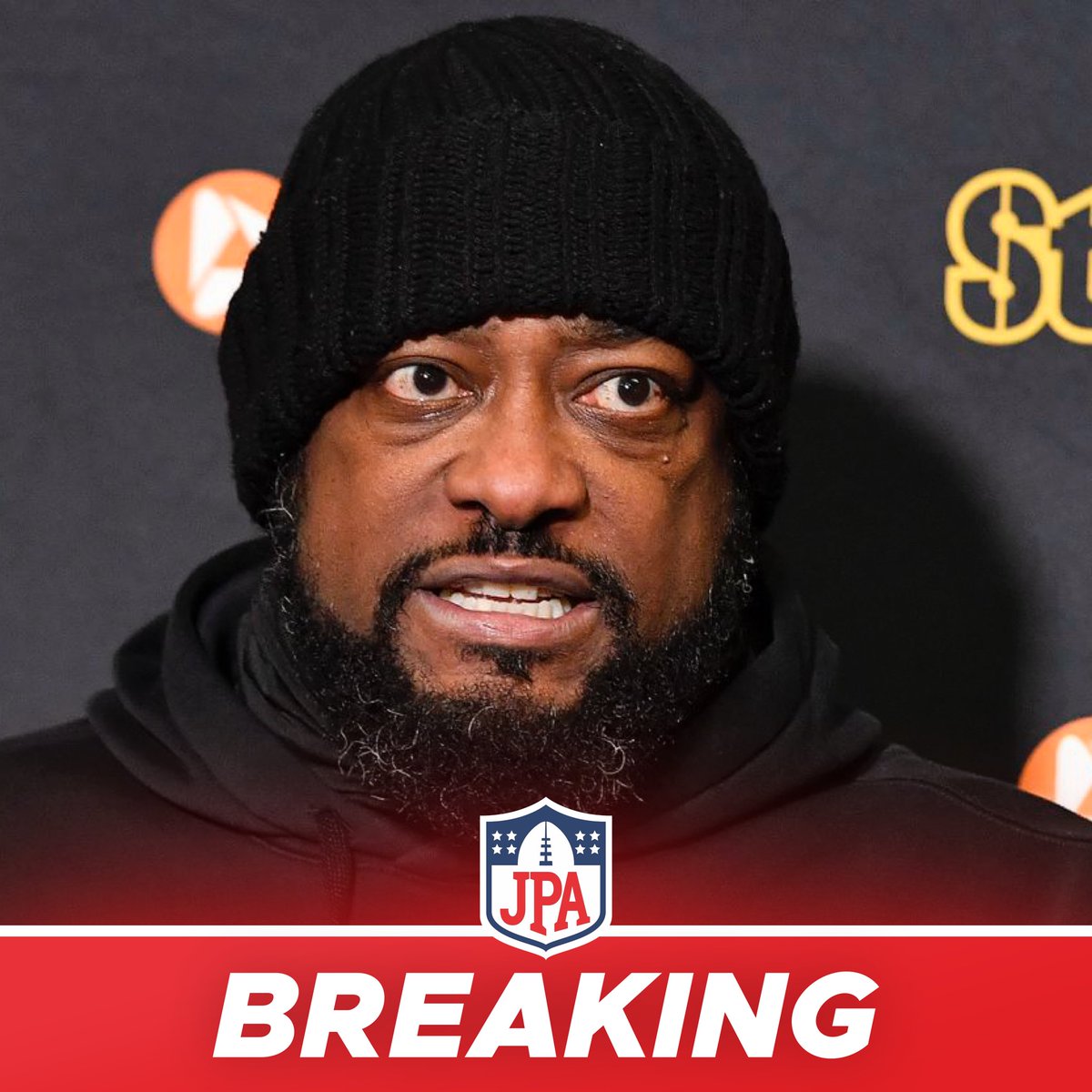 jasrifootball's tweet photo. 𝗕𝗥𝗘𝗔𝗞𝗜𝗡𝗚: Mike Tomlin plans to return as the #Steelers HC in 2024, per @MikeGarafolo 

He’s not going anywhere. https://t.co/cuv1B9nKFk