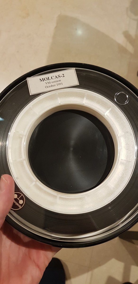 qcexval's tweet photo. Our birthday gift 🎁🎊🍻 to @RolandLindh: version 2 of the software Molcas and the first edition in which the &Seward module was implemented by Roland 🍻🎊🎉 #openmolcas #PQCC24 https://t.co/jKaPtZWz0J