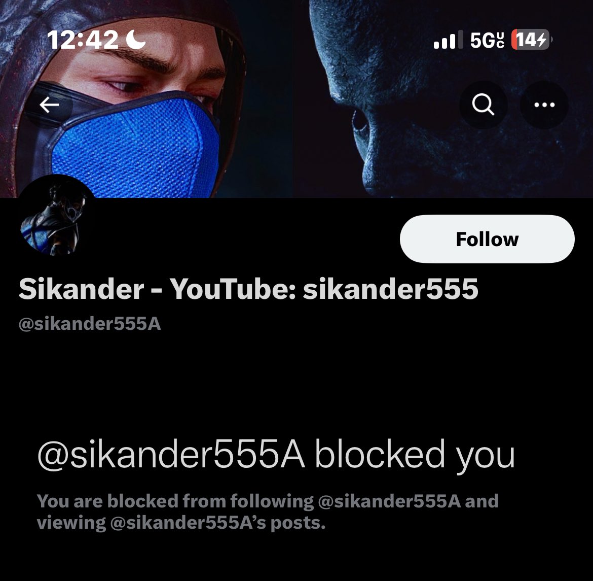 oplarsarchives's tweet photo. @sikander555A you knew to block me! sikander i challenge you to a 1v1 on february when krossplay comes out. if you win i do what you say and if i win you do what i say. this is gonna be ez considering the fact you can’t fight- https://t.co/dRMzcno5i7