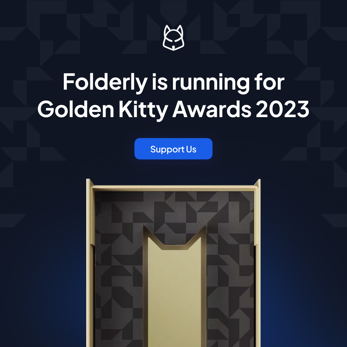 🎉 WOW-NEWS! Folderly has been nominated for the Golden Kitty Awards 2023 by <a href="/ProductHunt/">Product Hunt 😸</a> in the Marketing &amp; Sales category! 🐈

Please, follow the link to support us once more: producthunt.com/golden-kitty-a…

#marketing #sales #email #goldenkittyawards2023