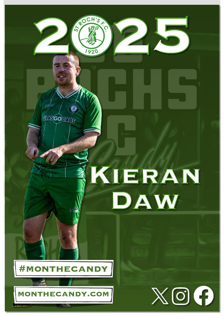 StRochsJuniors's tweet photo. Team news for next season 🍭

Over the next few days we’ll be announcing players who have extended their deals and staying with the Candy 

First up, it’s the Captain, Kieran Daw along with Steffan Graham and Evan Galasso who will be with the Club next season 

#MonTheCandy https://t.co/3q6OrRRLV7