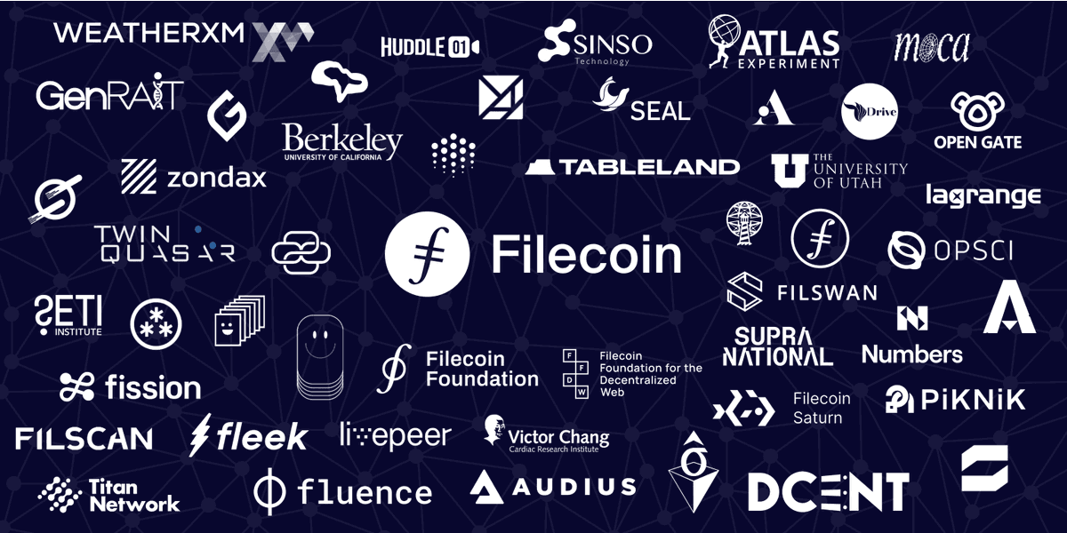 Filecoin's tweet photo. The Filecoin Ecosystem Explorer is your gateway to over 3,050 projects developed by a passionate community of 14,700+ contributors. 🌐 From AI innovations to cutting-edge space technology, it showcases #web3 in action. 

Explore now: https://t.co/Bid7R2fQ9H https://t.co/aBT3cCEAlx