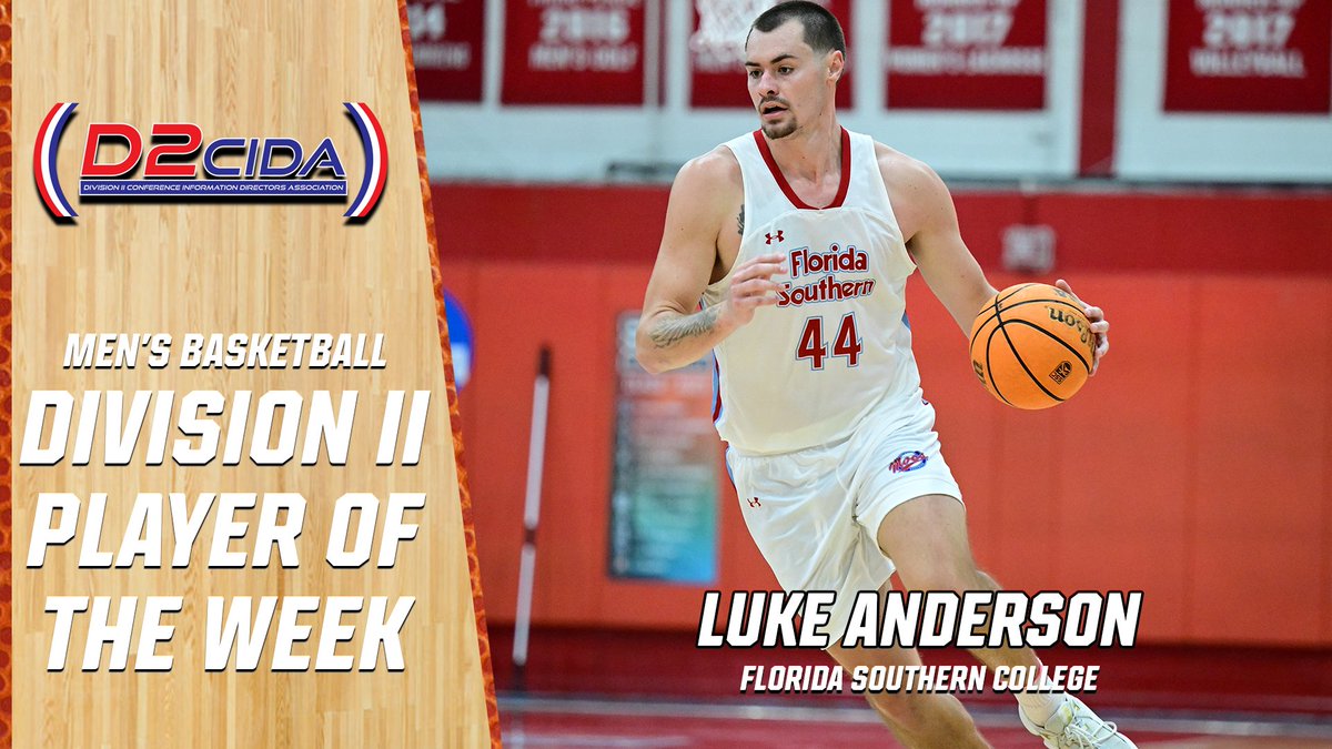 . @FSC_MBB's Luke Anderson was named the #D2CIDA DII Men's Basketball National Player of the Week!! #LetsGoMocs 📰 zurl.co/Alrb