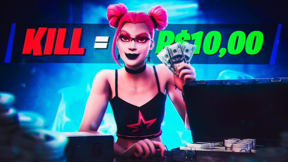 Cada KILL R$ 10,00 joguei fortnite com meu amigo MULTIMILIONÁRIO -  | H3nry <a href="/oiemanuel_/">oi.emanuel</a>