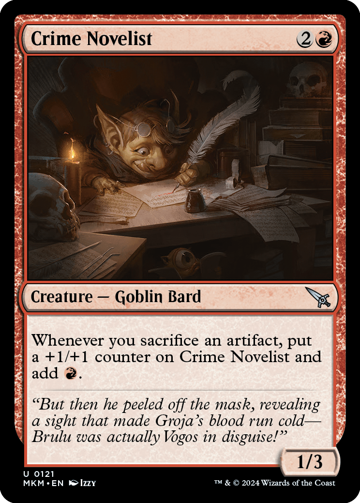 yee_aaron's tweet photo. ...to which the MTG Design Team asked, "How can we make Treasure Tokens even more broken?" 🧐

@Hasbro @HasbroPulse @wizards_magic 
#hasbro #mtg #magicthegathering #murdersatkarlovmanor #ravnica #returntoravnica #whodunnit https://t.co/SGy2YBy2xU