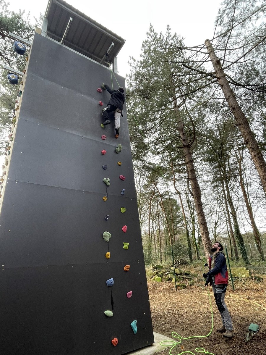 Wow! Look at our pupils using the new assisted climbing wall!  What a sense of achievement Steve, Sam and Mark have given our pupils. You really have gone out of your way to make our time at <a href="/ChetCentre/">CHET</a> amazing! Thank you