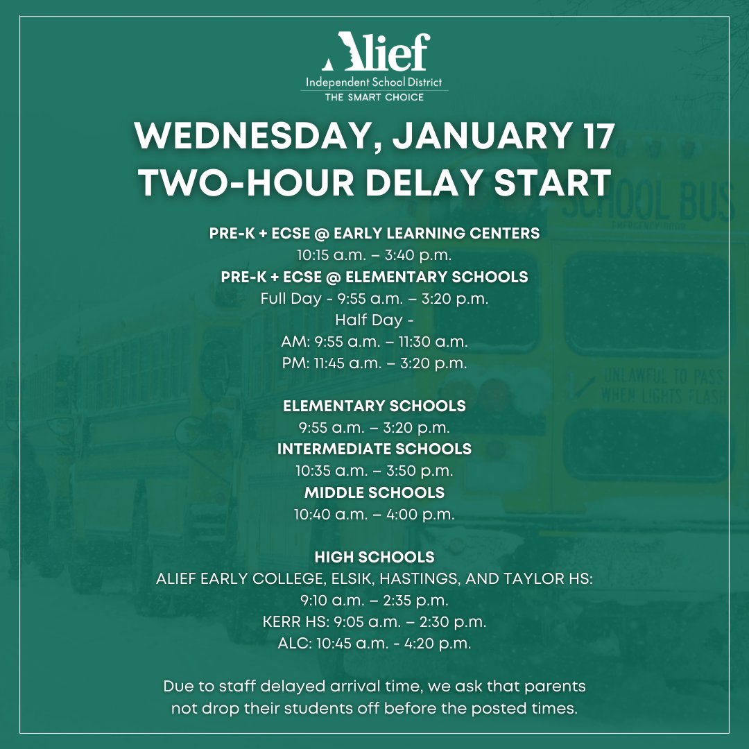 Alief ISD tweet media