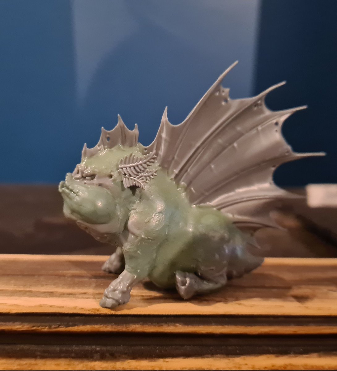 So my squigamanders (spawn of chotec) are looking at bit like adorable baby dragons 😅 #snagaphon #WarhammerCommunity #Warmongers