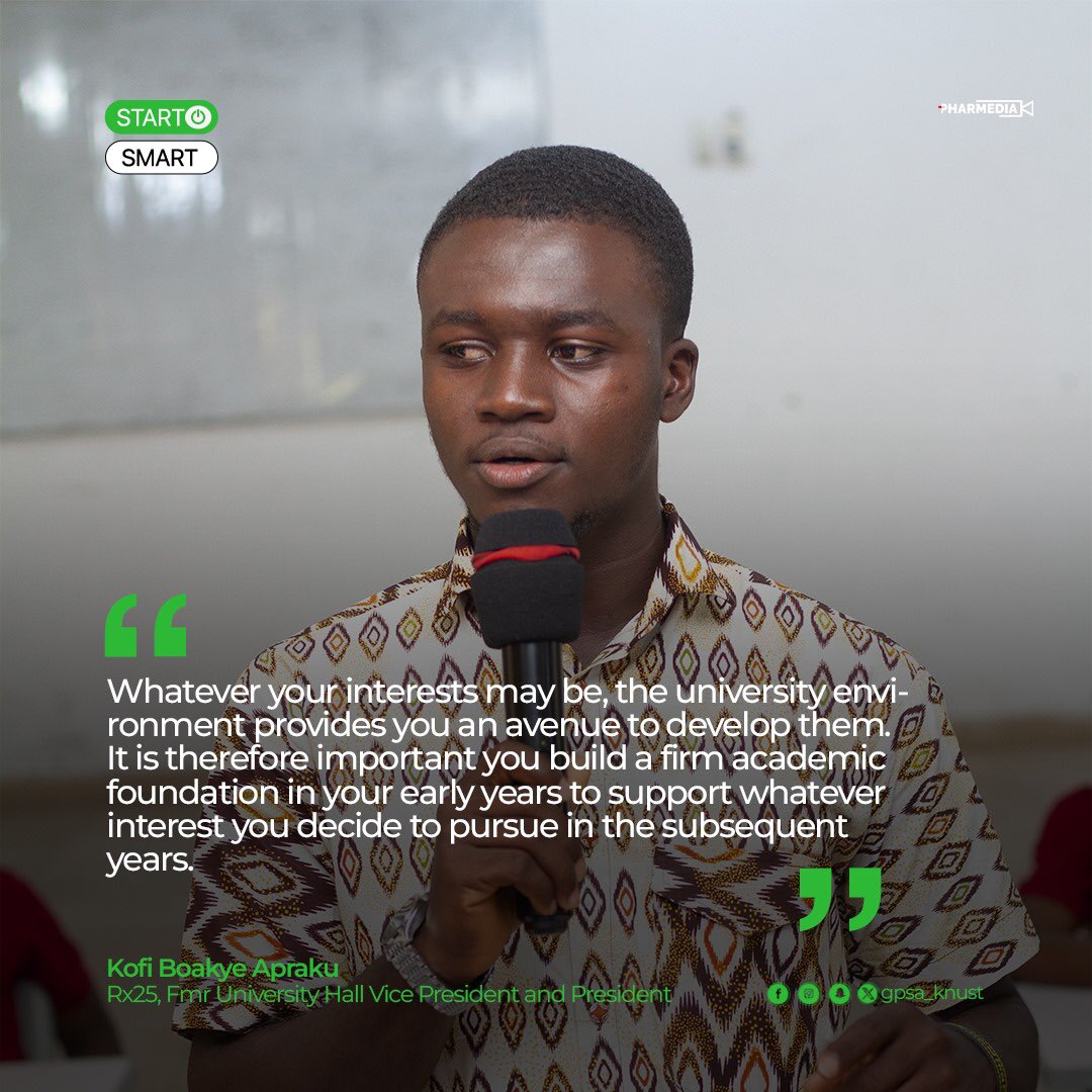 gpsa_knust's tweet photo. #Rx29
#StartSmart24 https://t.co/BH5by2kmiI