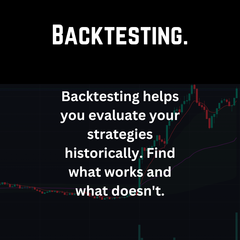 dtradersjourney's tweet photo. Backtesting helps you evaluate your strategies historically. Find what works and what doesn't. #TradingBacktesting https://t.co/m8T0kafN79