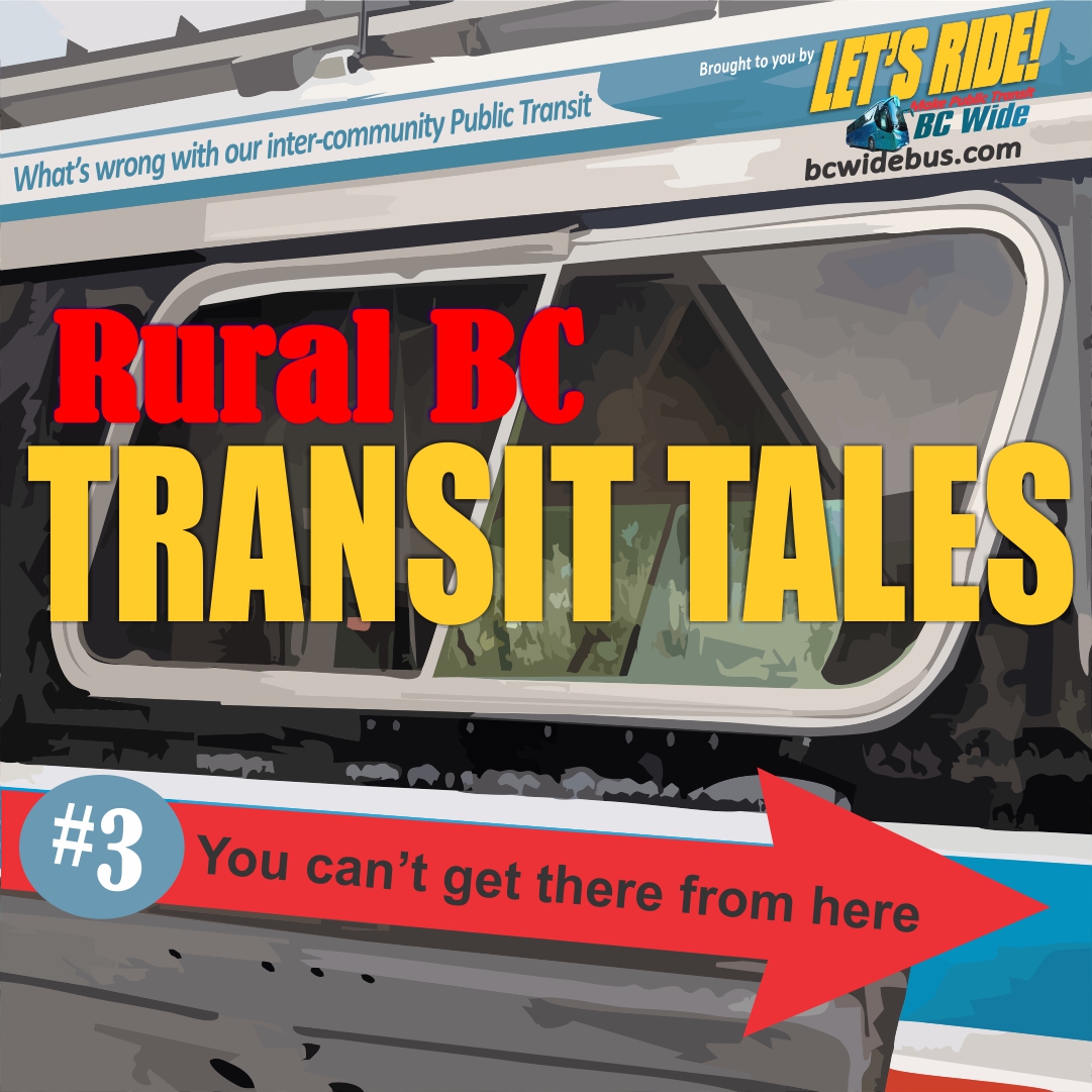 BCWideBus's tweet photo. Welcome to #ruraltransittales with testimonials calling for better publicly-owned transit connecting rural and remote BC communities.  We want safe, affordable, sustainable transit. Share your stories and add your voice at https://t.co/Whci1VGpaY #bcpoli #transitisaright https://t.co/NQ3nw42bcm