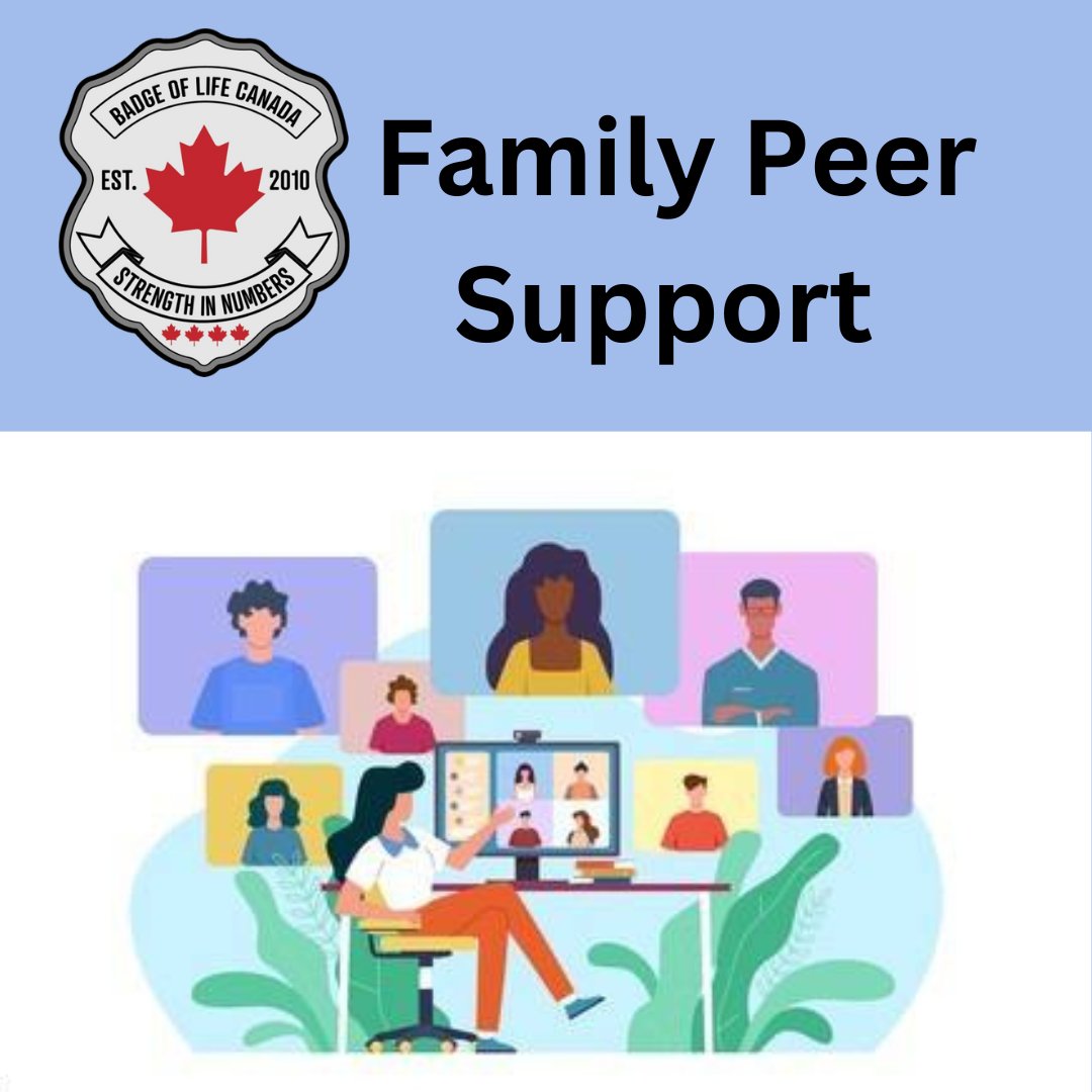 Join us for our Badge of Life Canada family peer support meetings every Wednesday from 7-9pm! Strengthen connections and build a supportive community. Sign up on our website to be part of this valuable space. badgeoflifecanada.org #PeerSupport #CommunityConnection