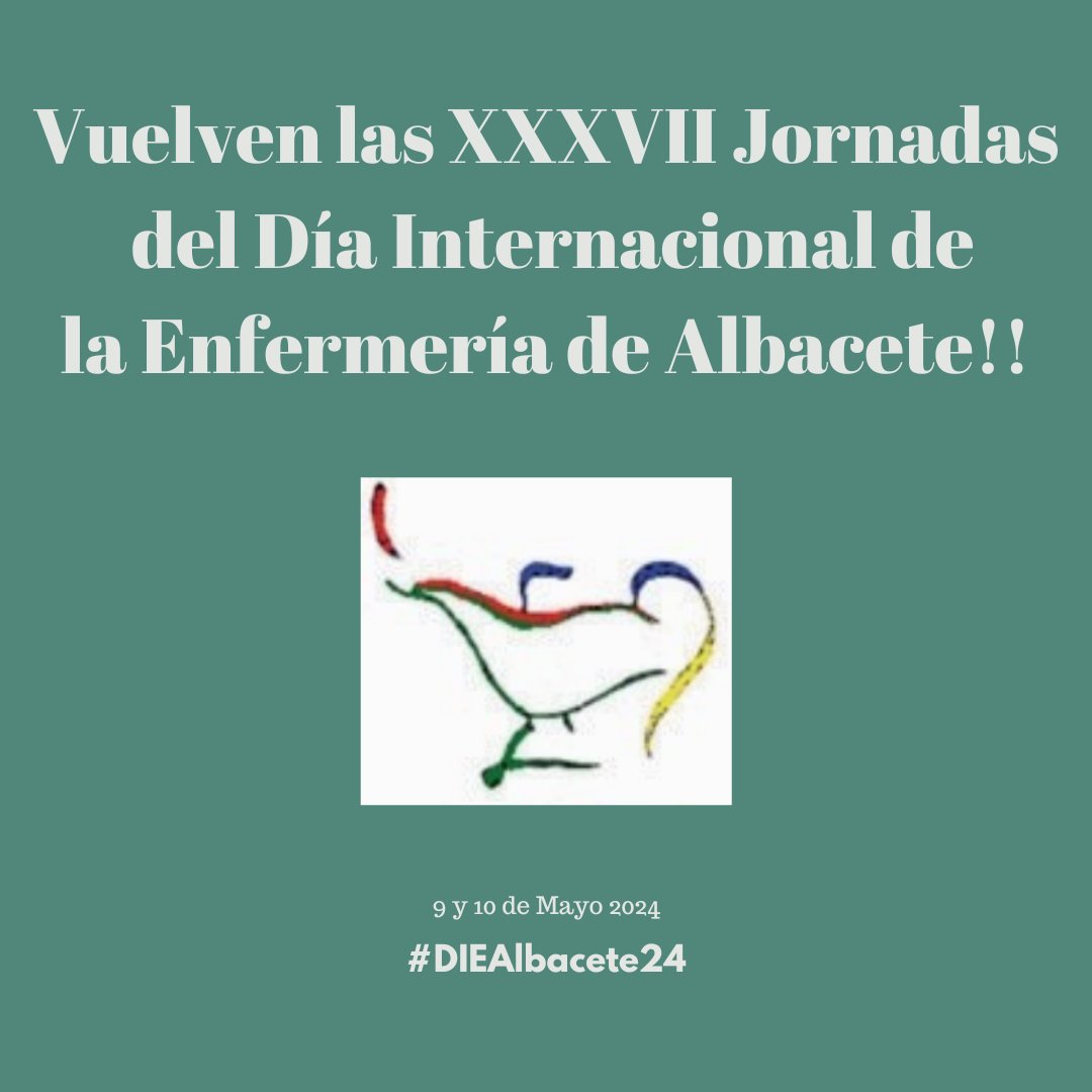 Te quedaste con ganas de venir el año pasado?
➡️9 y 10 de mayo vuelven las XXXVII JORNADAS DEL DÍA INTERNACIONAL DE LA ENFERMERÍA DE ALBACETE
Te esperamos con variedad de mesas, talleres prácticos y multitud de novedades en las que podréis participar
Estad atentos a nuestras RRSS