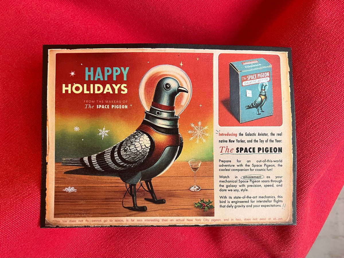 We can’t exchange all the terrible toys you got from Santa, but we can ensure you get an iconic Coalesce holiday card next year (DM us).