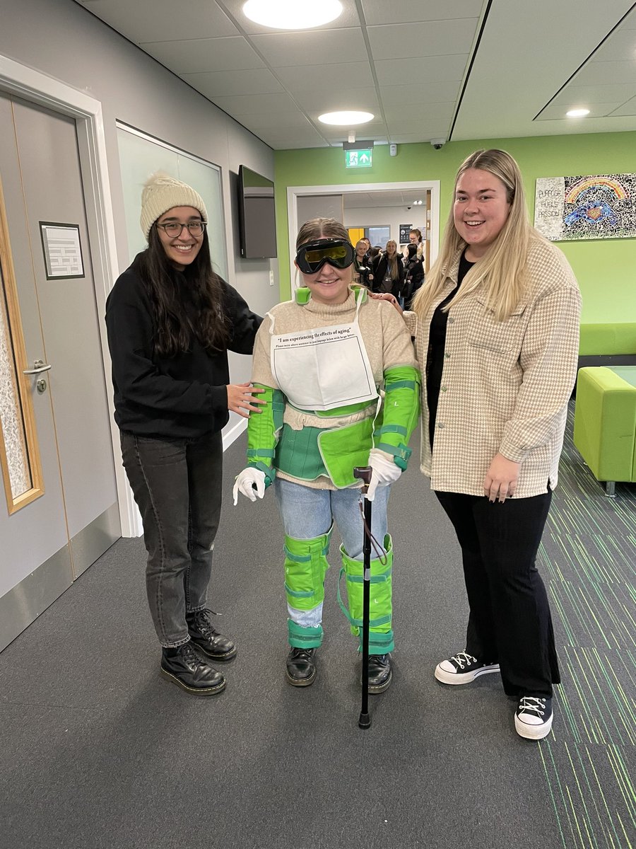 SunderlandOT's tweet photo. Experiencing the effects of ageing.
Apprentice learners -  university week! 
@sunderlanduni @lifespandevelopment https://t.co/tbrm2xzdFs