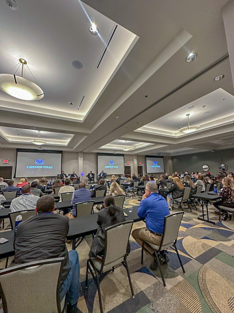 TOTE_Maritime's tweet photo. #TOTEPR was honored to join Aqua Gulf for a fireside chat at #AGHomecoming24. Leadership from both companies discussed our partnership's impact, the supply chain's evolution, and how TOTE’s technology investments drive a better experience for our partners and customers. https://t.co/wxsF7EZ1xj