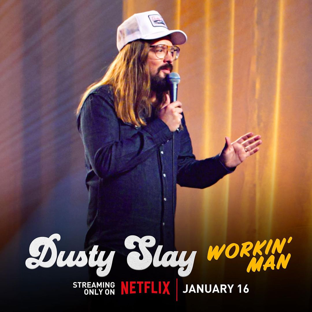 The hilarious Dusty Slay has a new @netflix special 'Workin' Man' out today! Check it out!