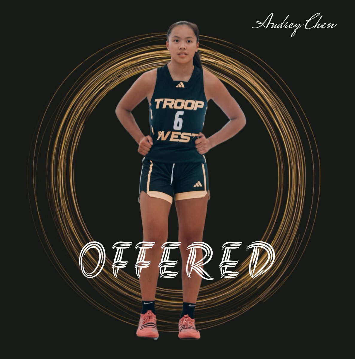 troopwestbb's tweet photo. Congrats to our Audrey Chen 2024 on her Offer from D1 Cornell University!!! Proud of you AC!! @MattyK31 @hoopers4dayz @udreychen @SelectEventsBB https://t.co/mNvGLyqJEo