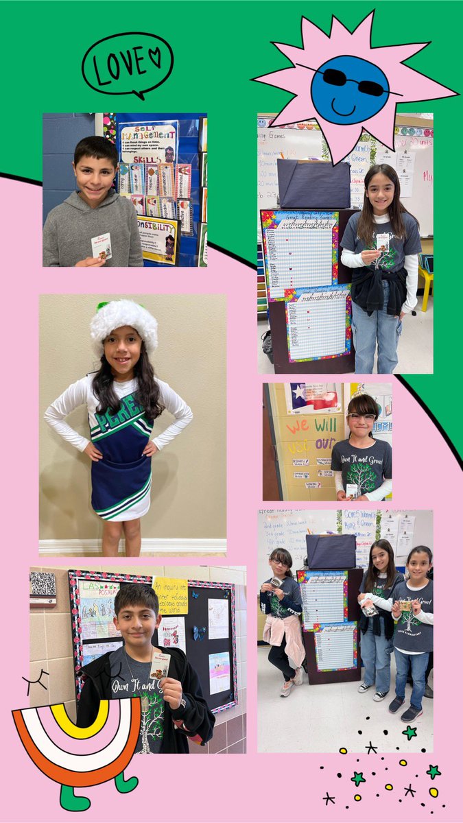 1st week of the @Lear_Ally #GRG24. Help me congratulate these amazing #balanced @perezpioneers for meeting their weekly reading goals📚👏 #perezreads #GoalSetting @debydlopez @vdelgado322 @salflores10 @McAllenISD