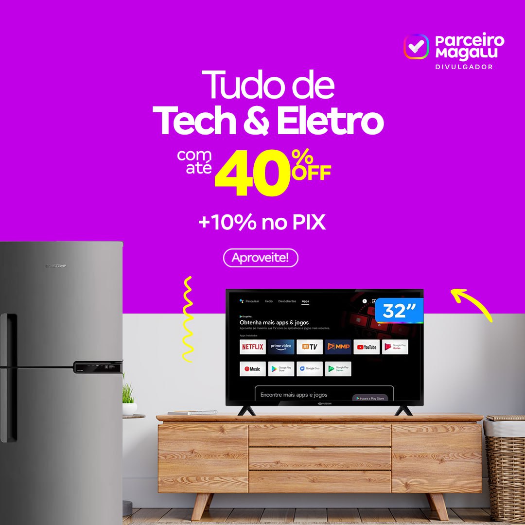 magazinevrshop's tweet image. 🚀 Tudo de Tech e Eletro com até 40% OFF + até 10% OFF no PIX! 😍
🚨 Aproveite essas super ofertas! 😉 
🛒 Confira no link abaixo: 😊🛍
🔗 parceiromagalu.com.br/magazinevrshop 🔒

🚐 Enviamos para todo o Brasil 🛫

#Tech #PromoçãoTech #DescontosImperdíveis #OfertasEletro #ParceiroMagalu #Top