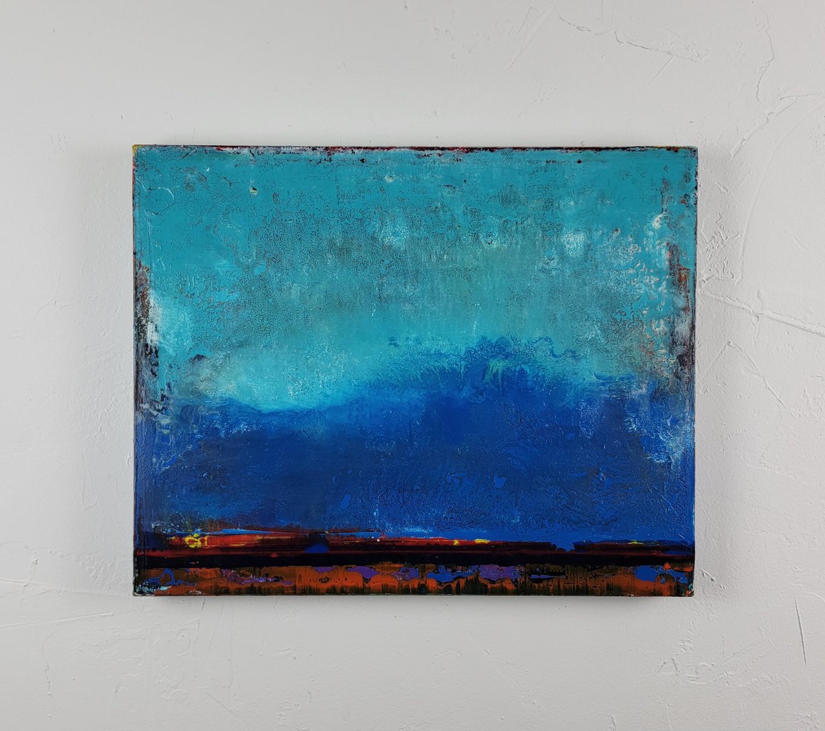 Untitled abstract. Acrylic on canvas. 20x16 

#art
#artwork
#abstractpainting
#abstractexpressionism
#abstractpainting
#contemporaryart
#gerhardrichter 
#rothko